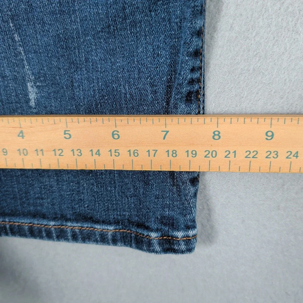 Levis 525 Perfect Waist Straight Leg Jeans Mens W33 L30‎ Blue Denim 15564-0045